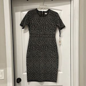 Calvin Klein Animal Print Dress - Size Small - NWT!